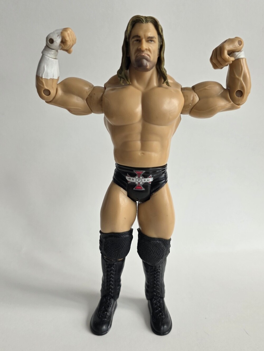 Vintage WWF WWE Triple H Jakks Pacific 2003 Wrestling Toy Action Figure